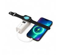 Power Bank 5000mAh PD 20W con Cargador Smartwatch | Pantalla digital y cable USB-C™ integrado