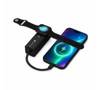 Power Bank 5000mAh PD 20W con Cargador Smartwatch | Pantalla digital y cable USB-C™ integrado