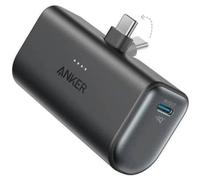 Power Bank Anker Nano 22.5W 5000mAh con Conector Macho USB-C Incluido Negro