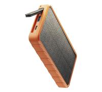 Power bank Cellularline Solar 10000mAh panel solar ETFE resistente naranja