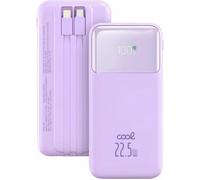 Power Bank Cool Pocket 10.000 mAh Carga Rápida 22.5W Violeta