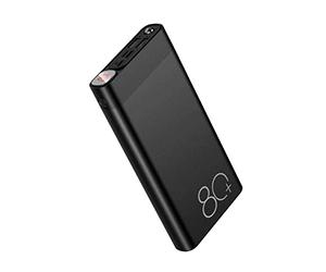 Power Bank Fast Charging, 80000m Ah Power Fast Charging, 2 USB Large Capacity Fast Power, Suitable for All Kinds of Phones,