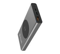 Power Bank Muvit 10000mAh 10W Wireless + Output USB- A + USB-C Gris