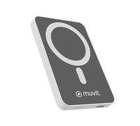 Power Bank muvit for Change de 5000 mAh/15W Magsafe + Output Tipo C Blanca