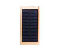 Power Bank, PowerBank 50000Mah Solar Ultra-Thin Mobile Dual USB Phone Charger Flashlight Powerbank Portable Pover,A