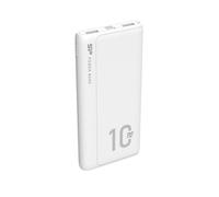 Power Bank Silicon Power QP15 10000 mAh Blanco Carga Rápida 3 Puertos USB-C