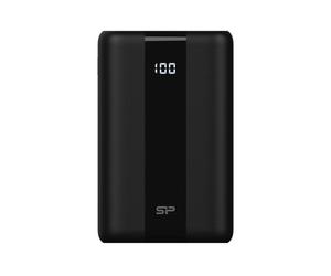 Power Bank Silicon Power QX55 30000 mAh Polímero de litio Negro Carga rápida 4 Puertos