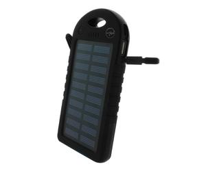 POWER BANK SOLAR 5000 mAh BATERÍA DE RESPALDO