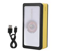 Power Bank Solar 60000mAh, 4 Puertos USB, 66 Leds, Cargador Portátil - Batería de Gran Capacidad, Carga Rápida, Ideal para Camping y Montañismo