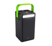 Power Bank Trust Redoh XXL 50000mAh PPS Quick Charge 4 salidas Linterna Negra/Verde