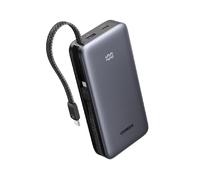 Power Bank Ugreen PB528 20000mAh 30W con Cable USB-C Gris