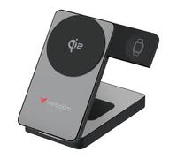 Power Bank Verbatim 10000 mAh Inalámbrica 30W PD 3.0 Gris