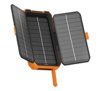 POWER BANK RUGERIZADO DE ENERGIA SOLAR XR-203 10000mAh NEGRO/NARANJA XTORM