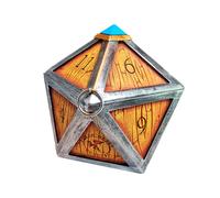 POWER BEAST Dungeon - Caja de almacenamiento de dados gigante, caja de bóveda, Dungeons and Dragons, D&D, Dungeon Master, Mimic Chest, DND, cárcel de dados. Capacidad para 9 juegos de dados