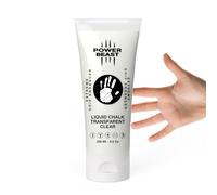 POWER BEAST Magnesio Líquido Transparente, Liquid Chalk Clear, Tiza Líquida, Agarre Extremo para Crosstraining, Calistenia, Halterofilia, Padel, Escalada, Poledance, Tenis, Gym, Gaming. (200ML)