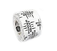 POWER BEAST Tape, Cinta Adhesiva Deportiva. Venda y Vendaje Deportivo. para Cross Training, Calistenia, Levantamiento de Pesas, Halterofilia. Medida 3.8 Cm X 9 M. (Blanco)