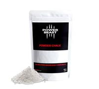 POWER BEAST Tiza de Magnesio, Magnesio en Polvo, Powder Chalk, Cross Training, Escalada, Halterofilia, Poledance, Baile en Barra, Padel, Tenis, Calistenia.