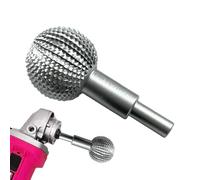 Power Carving Tools - Spherical Rotary Burr Angle Grinder Head | Wood | Construcción de acero al carbono de alta resistencia, gouge de bola de disco con puntas, se adapta a la mayoría de los