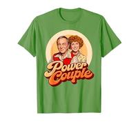Power Couple! Funny The Ropers Romp Vintage Three's Company Camiseta