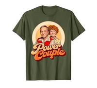 Power Couple! Funny The Ropers Vintage Three's Company Camiseta