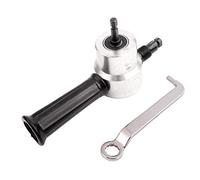 Power Drill Nibbler Kit de Cortador Nibbler de Metal Ajustable de 360 Grados Accesorio de Cortador de Taladro para Corte de Acero, Cobre y Aluminio
