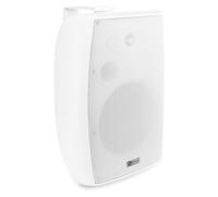 Power Dynamics BF80TB - Altavoz Blanco Resistente a la Intemperie, Potencia 50 W RMS, 8 Pulgadas, 100 V u 8 ohmios, IPX5 para Uso Interior o Exterior, Color Blanco