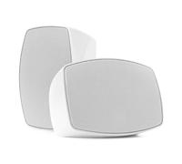 Power Dynamics BHW40WH - Altavoz de Pared 4" 8 Ohm Color Blanco línea 100V | Sistema 100V incorporado, apto para la intemperie, 8 Ohm de impedancia, óptimo y, perfecto para bares y restaurantes