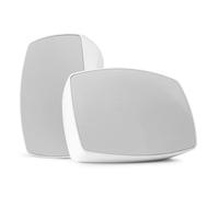 Power Dynamics BHW60WH - Altavoz de Pared 6.5" 8 Ohm Color Blanco con Cable | Sistema 100V incorporado, apto para la intemperie, 8 Ohm de impedancia, óptimo, perfecto para gimnasios y locales de ocio