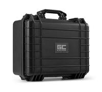 Power Dynamics GIGcase12 Maleta Rígida Universal con Interior de Espuma, Impermeable y Robusta - Estuche de Transporte Profesional para DJ, Fotografía, Cámara o Electrónica. Color Negro Resistente