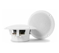 Power Dynamics MS40-2 - Altavoz de baño 4" 50W Color Blanco para Interior | Altavoz de calidad, fácil de instalar, compatible con sistemas de megafonía, óptimo, para tiendas y locales comerciales