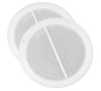 Power Dynamics MS65 Altavoces de 100 W y 6,5 Pulgadas, Resistentes al Agua. Ideales para baños, Barcos, saunas, Piscinas o Jardines ya Que Son Resistentes a la Lluvia, chasis Resistente al Sol