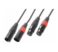 Power Dynamics PD-Connex CX60-6 Cable 2xXLR Macho-2xXLR Hembra 6.0m