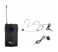 Micrófono Power Dynamics PD504B transmisor portátil con sistema IR-learn