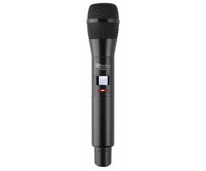 Power Dynamics PD504HH Microfono Inalambrico Dinamico de Mano, Microfono Inalambrico UHF para Serie PD504, Micro para Cantar, Microfono Reuniones, Microfono Conferencia Inalambrico