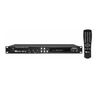 Power Dynamics PDC150 - Reproductor de CD y DVD con Karaoke y USB Negro