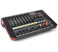 Power Dynamics PDM-M804A - Mesa de mezclas de 8 canales con amplificador