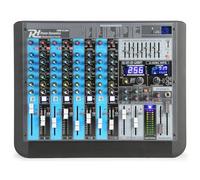 Power Dynamics PDM-S1204 - Mesa de mezclas de 12 canales con Bluetooth