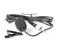 Power Dynamics PDT3 Micrófono de Solapa | Micrófono de solapa, respuesta de frecuencia amplia, mini Jack, cable flexible