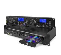 Power Dynamics PDX350 - Doble Reproductor de CD y USB para DJ Profesional