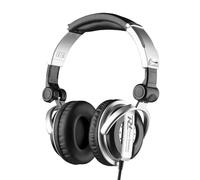 Power Dynamics PH-510 - Auriculares DJ Plegables Gris con Cable de 3 Metros