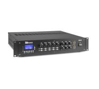 Power Dynamics PRM1202 Amplificador 100V 2 Zonas 2x120W Bluetooth