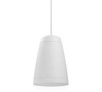 Power Dynamics Purity5W - Altavoz colgante 100V 5.25 pulgadas para sonido ambiental profesional, música de fondo, megafonía y sistemas comerciales, compatible con 8 ohmios y techos altos, color blanco