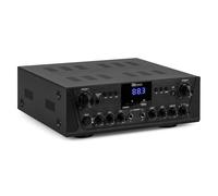 Power Dynamics PV220BT Amplificador Bluetooth 2x100W | Amplificador estéreo de 2 x 100 W con Bluetooth, sonido potente y estable para instalaciones domésticas y comerciales
