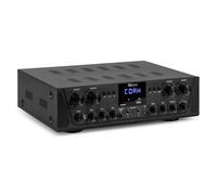 Power Dynamics PV240BT Amplificador Bluetooth 4 zonas 400W | Amplificador de 4 zonas con Bluetooth, control independiente de audio y potencia de 400 W para instalaciones profesionales