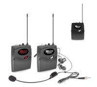 Power Dynamics TG40 Sistema guía UHF 1 transmisor y 2 receptores | Comunicación UHF estable, alcance hasta 50 m, autonomía hasta 10 horas, sincronización automática