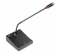 Micrófono Power Dynamics TM370 sobremesa condensador con gong y LED