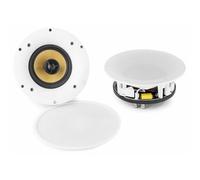 Power Dynamics WCS80 - Altavoz de Techo 140W empotrable Color Blanco Marino