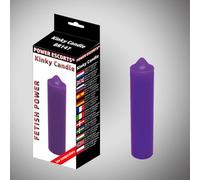 Power Escorts - BR147 - Fetish Power - Kinky Candle - Low temperature - Purple