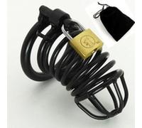 Power Escorts - BR89 - Prison Break - Metal Cock Cage - 45 MM - Black
