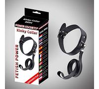 Power Escorts - BR94 - Fetish Power - Kinky Collar - Black